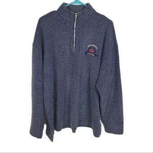 Vintage Montreal Canada Half Zip Pullover Sweater